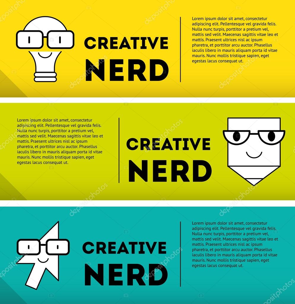 Vektorgrafiken Nerds Vektorbilder Nerds Depositphotos