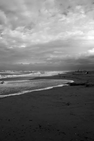 Вид Бесплатный Пляж Торре Дель Лаго — стоковое фото
