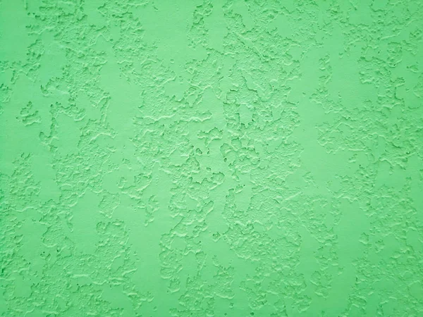 Texture Background Green Decorative Plaster Cement Wall — Stockfoto