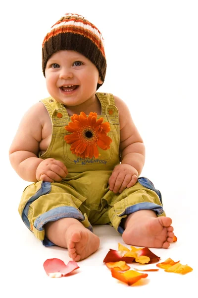 Baby boy isolated — Stock Photo, Image