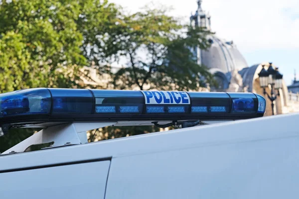 París Francia Septiembre 2020 Los Coches Policía Las Calles París —  Fotos de Stock