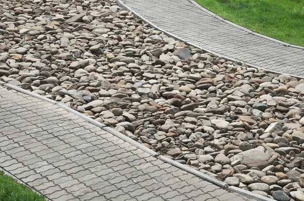 Walkways and stones — Stock Photo, Image