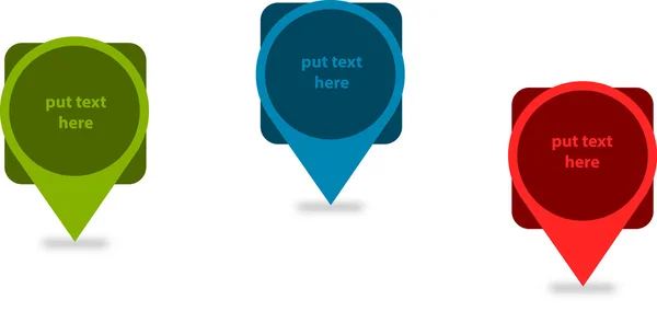 harita işaretleri koleksiyonu