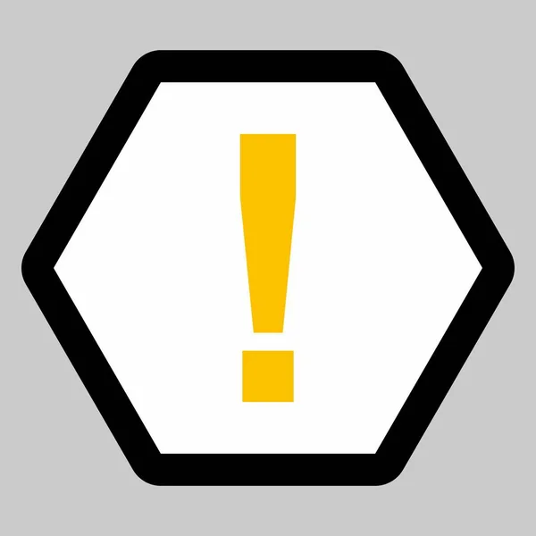 Восклицательный Знак Знак Внимание Значок Осторожность Предупреждающий Символ Опасность Символы — стоковый вектор