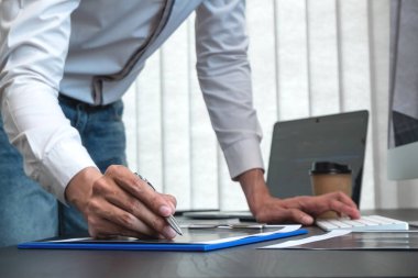 Programmer, Man working with computer programming, professional development, and coding technology, working on high-quality visual software development websites.