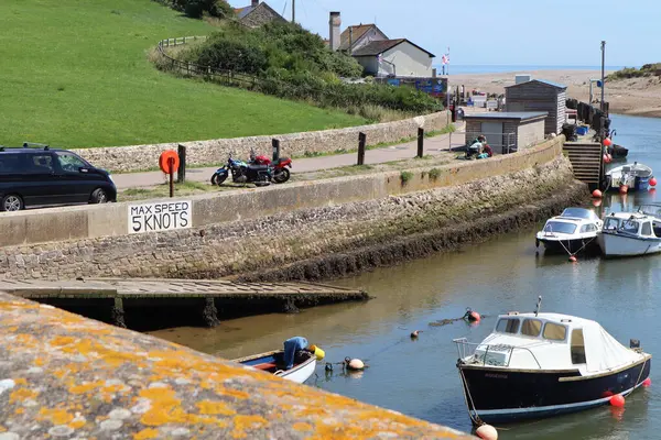 Axmouth Devon England July 12Th 2020 River Axe Axmouth Beautiful — Stockfoto