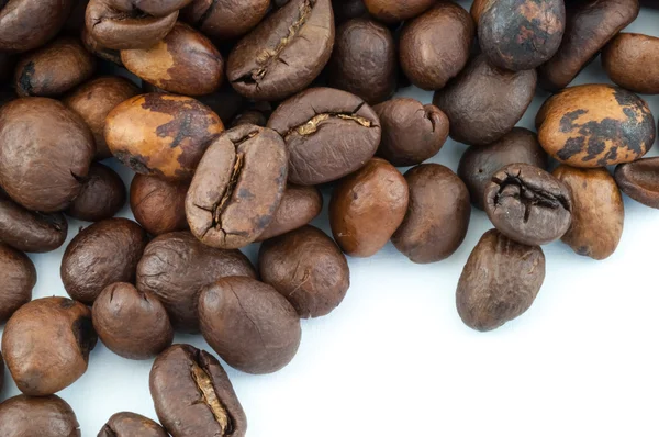 Macro of raw coffee — Stock Photo, Image