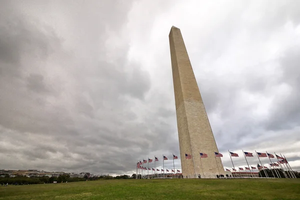 Washington Monument Scene — Stock Photo, Image