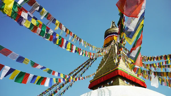 Boudhanath temple in Kathmandu — Stock Photo, Image