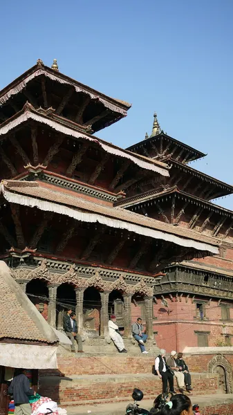 Kathmandu gebouw — Stockfoto