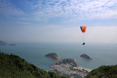 Hong kong şehir güzel manzara