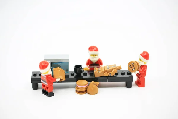 Hong Kong November 2021 Gingerbread Team Ready Christmas — Stock Photo, Image