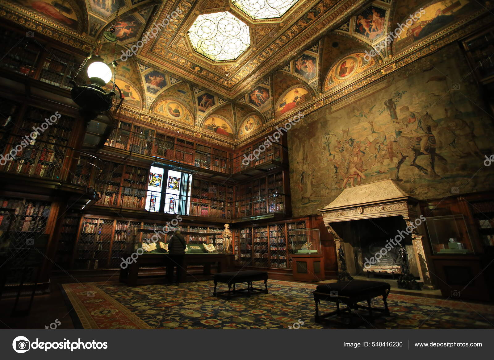 Нью Йорк Октября 2016 Библиотека Музей Моргана Нью Йорке Основан.