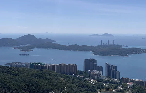 Lamma Island Hong Kong Drone View — Stock Photo, Image