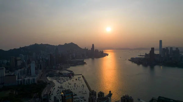 Victoria Harbour View Hong Kong — Stock fotografie