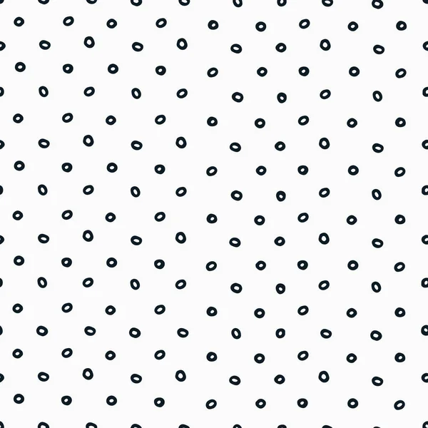 Yüzey tasarımı ve diğer tasarım projeleri için beyaz zemin üzerinde siyah halkalar olan kusursuz desen