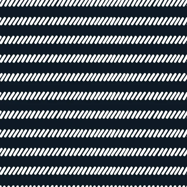 Siyah vektör arka planında elle çizilmiş soyut şekillerden oluşan çizgilerle kusursuz tekrarlayan desen