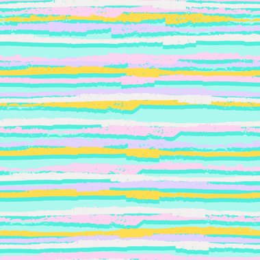 Yüzey tasarımı ve diğer tasarım projeleri için, el çizimi fütüristik parlak çizgili Y2K hata biçimi ile kusursuz tekrarlama deseni