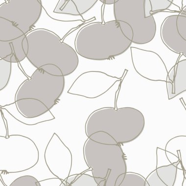 Yüzey tasarımı için elmalar, posterler, çizimler. Açık renkli arka planda izole elementler. Sağlıklı yiyecekler, vejetaryenlik teması