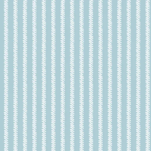 Nahtlos Wiederholendes Muster Mit Handgezeichneten Kritzeleien Wellenförmigen Linien Auf Hellblauem — Stockvektor