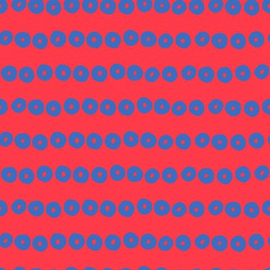 Kusursuz desen. İskandinav tarzı desenlerle süslenmiş el çizimi yüzükler, tatil konsepti. Paket kağıdı ve diğer tasarım projeleri için