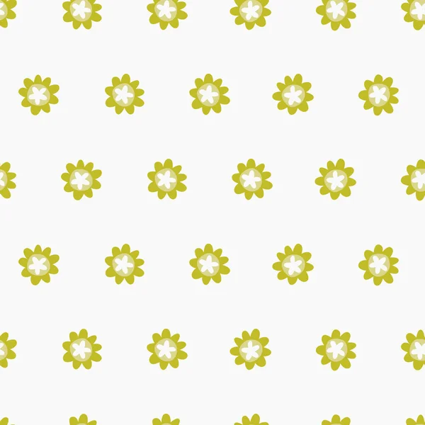 Nahtloses Muster Handgezeichnete Blumen Mit Mustern Skandinavischen Stil Urlaubskonzept Für — Stockvektor
