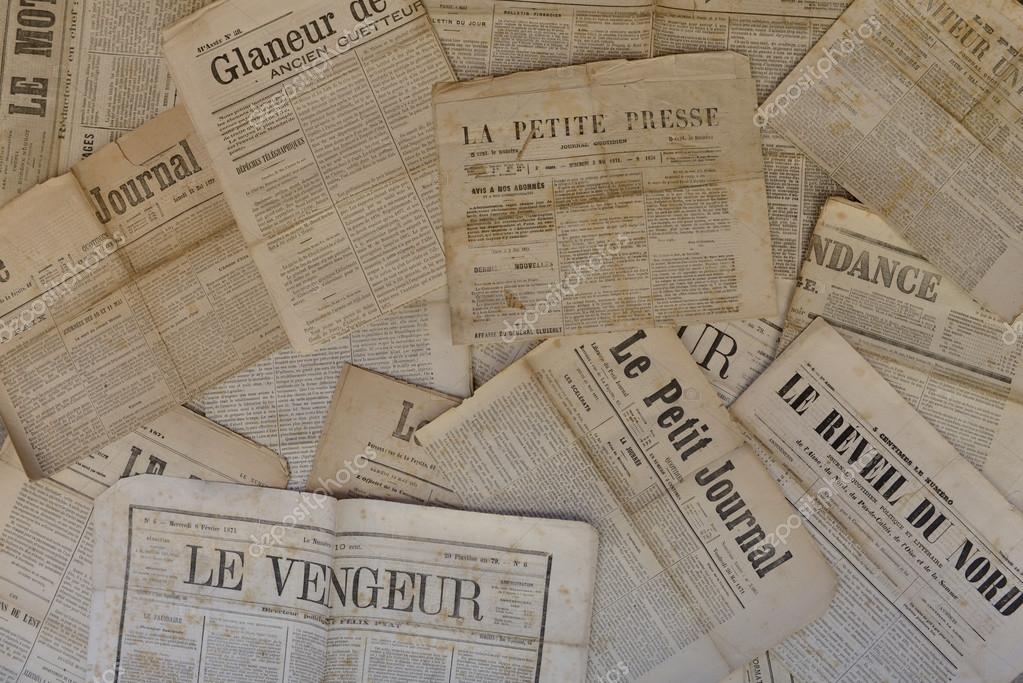 Vieux Journaux Stock Photo C Philipimage Vieux Journaux Stock Photo C Philipimage