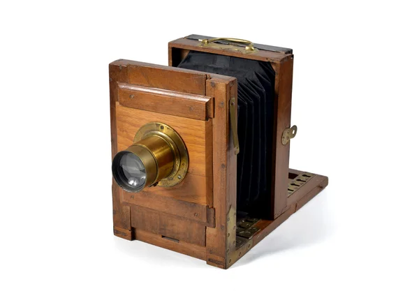 古いカメラの折りたたみ — ストック写真