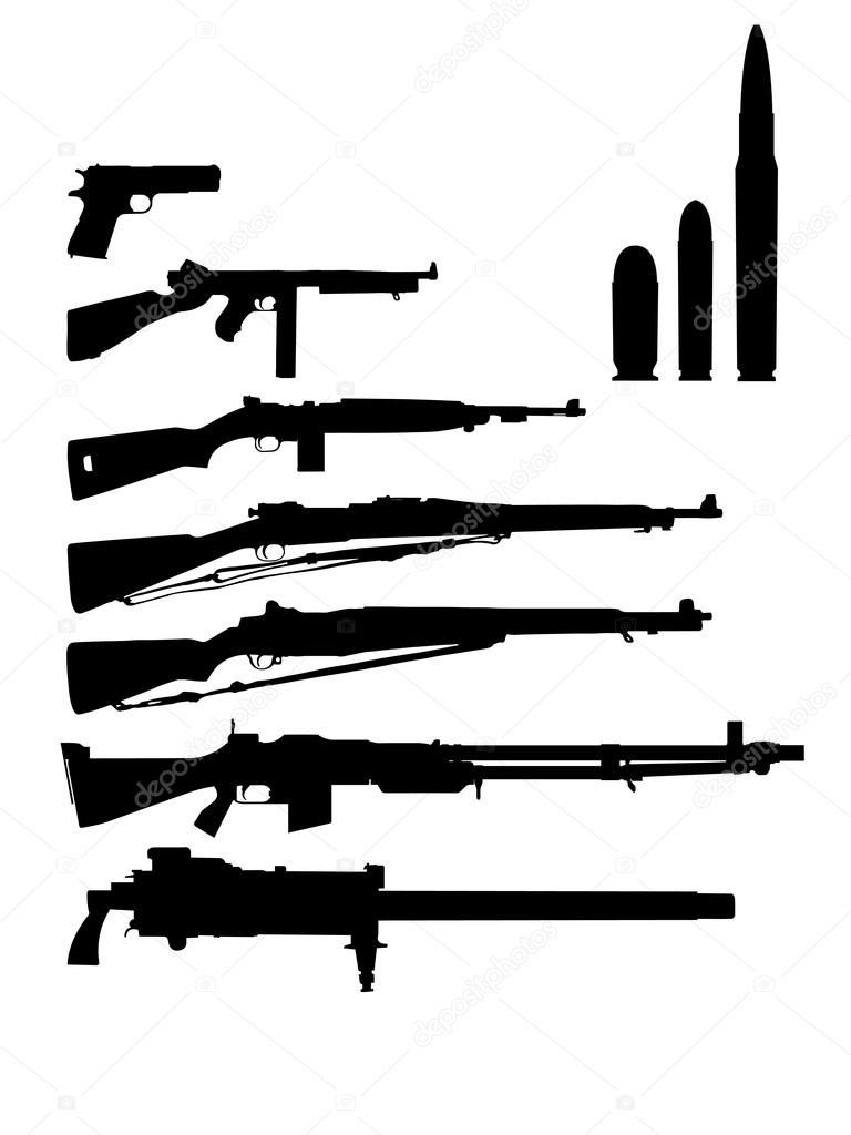 Various U.S. arms of the second world war