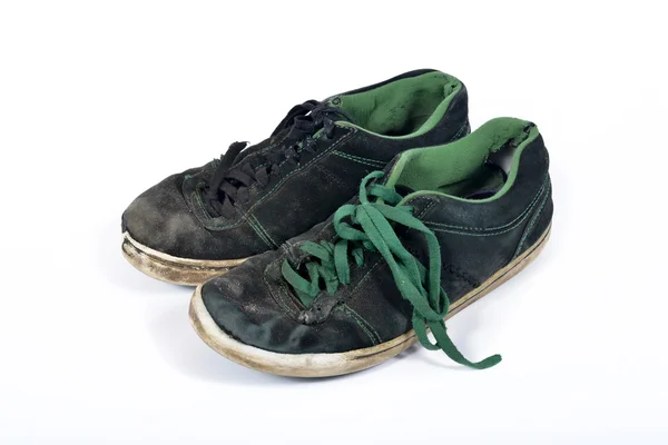 Használt régi cipők — Stock Fotó
