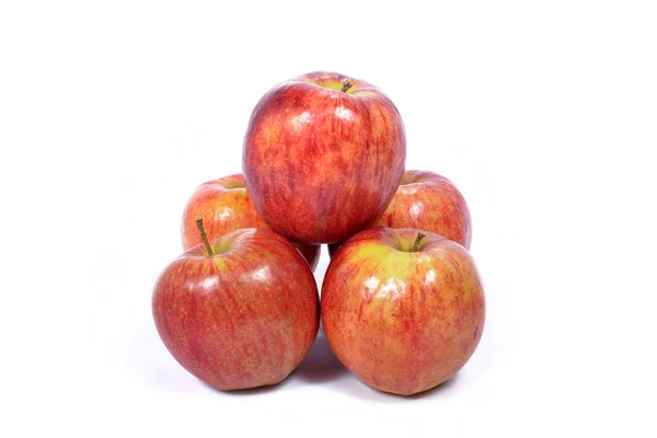 Diverse mele rosse — Foto Stock