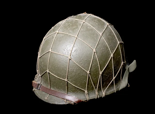 Americká vojenská helma — Stock fotografie