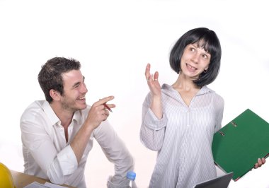 ofiste rahatlama anı