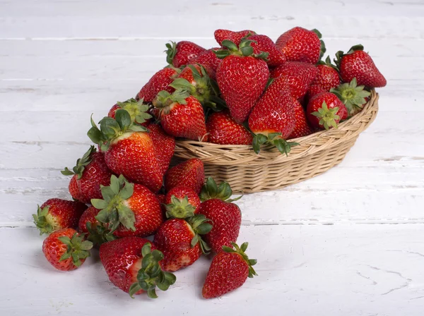 堆的草莓 — 图库照片
