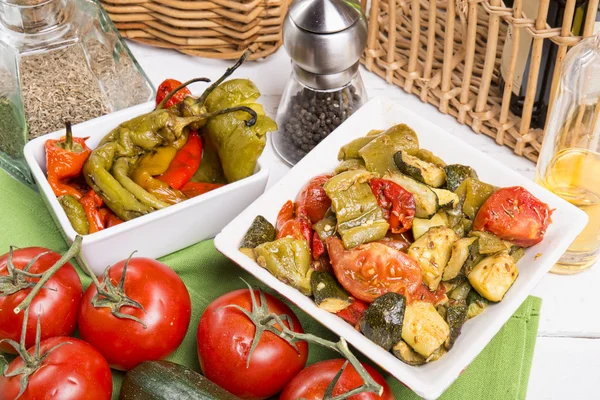 Marinated peppers — Stock Photo, Image