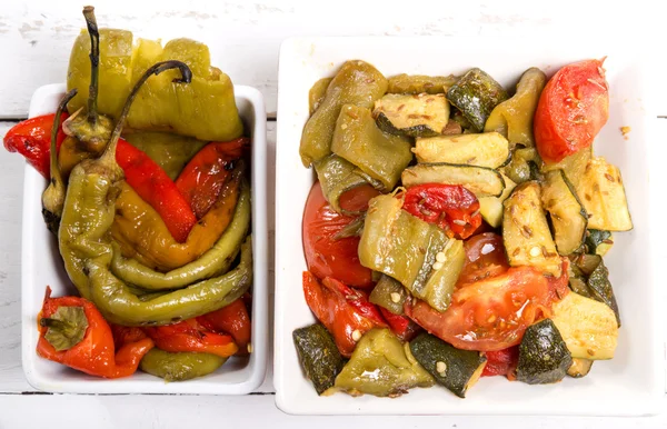Marinated peppers — Stock Photo, Image