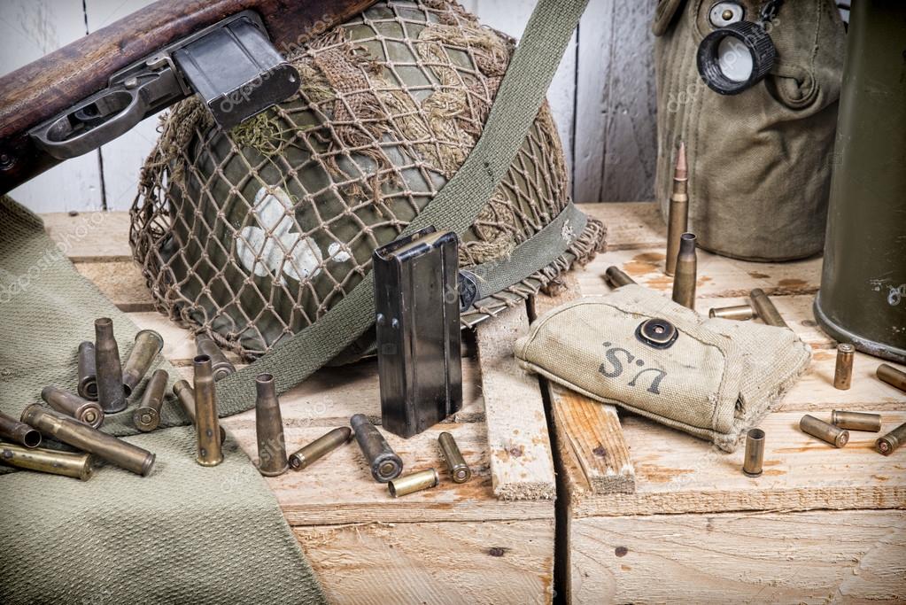 U.S. military equipment of World War II Stock Photo by ©philipimage