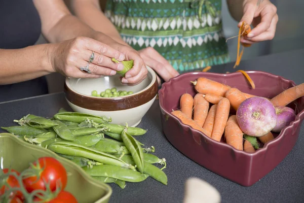 Préparation des repas — Photo