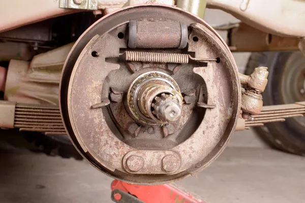 Drum brake removed — Stock Photo, Image