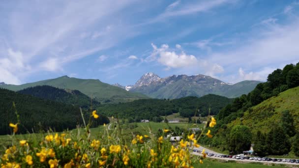 Payolle Pic Midi Bigorre French Pyrenees — стокове відео