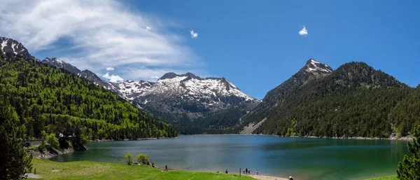 Blick Auf Den See Von Oredon Den Französischen Pyrenäen — Stockfoto