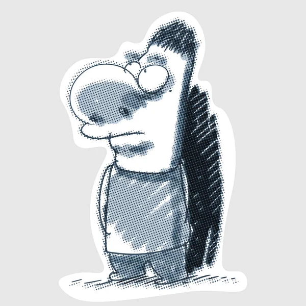 İfadesiz adam bir şey arıyor..