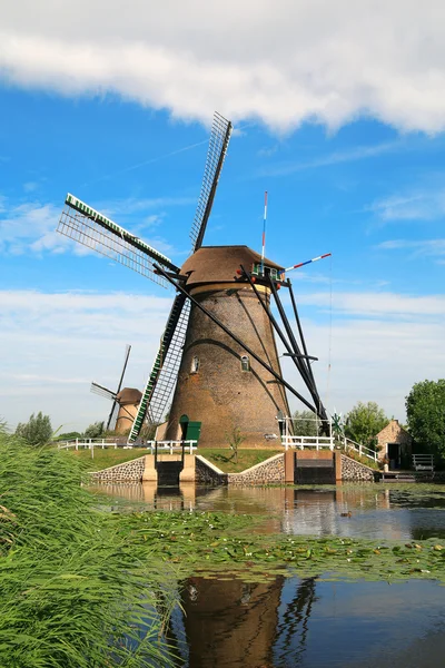 Molino de viento Kinderdijk — Foto de Stock