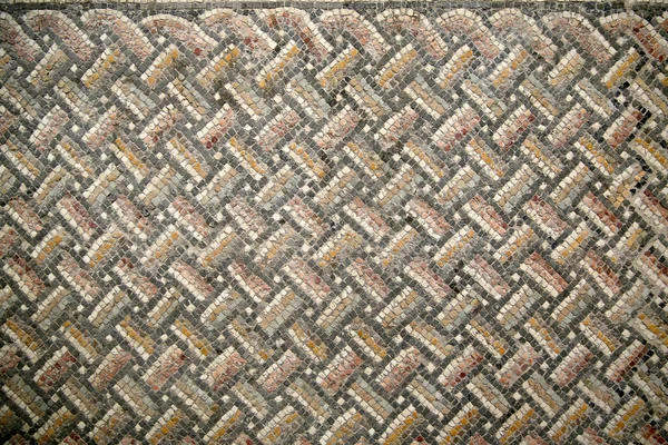 Textura de fundo de ornamento mosaico romano tecelagem — Fotografia de Stock