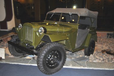 RUSSIA-NIZHNY NOVGOROD, 2010: Sovyet dört teker çekişli araba GAZ-67B