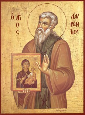 Orthodox icon of St. Lawrence