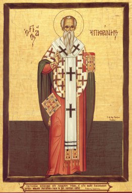 Orthodox icon of St. Epiphanius