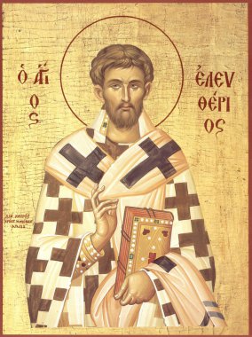 Orthodox icon of St. Eleutherius