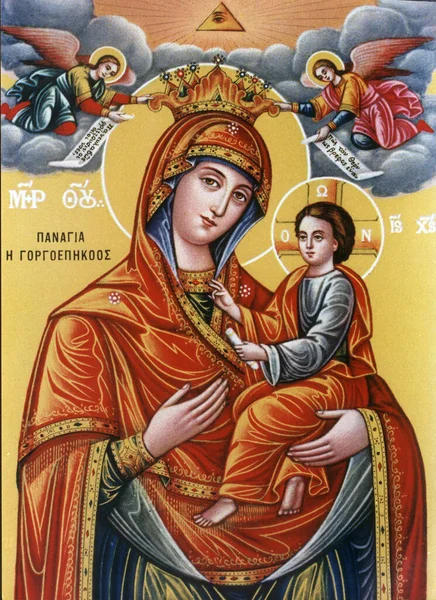 Orthodox Icon Mother God — Stock Photo, Image