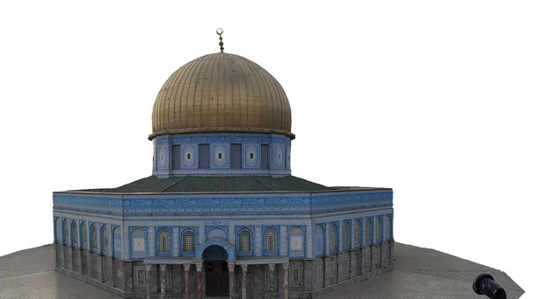 Modelo da mesquita al-aqsa — Fotografia de Stock